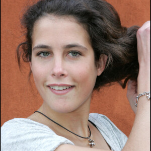 Clémence Castel à Roland Garros (2007)