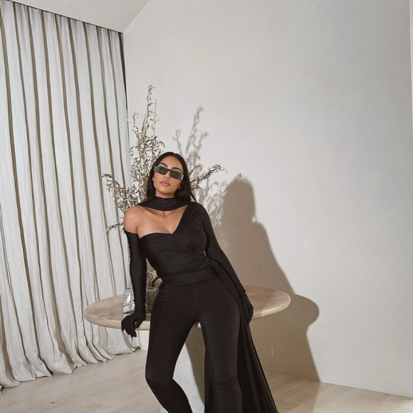 Kim Kardashian en septembre 2021.