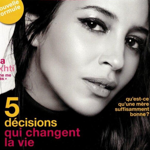 Leïla Bekhti en couverture du magazine "Psychologies", numéro d'octobre 2021.