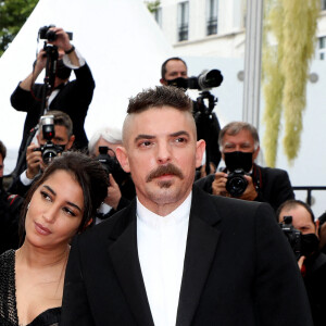 Leïla Bekhti, Damien Bonnard - Montée des marches du film " Les intranquilles " lors du 74ème Festival International du Film de Cannes. Le 16 juillet 2021 © Borde-Jacovides-Moreau / Bestimage 