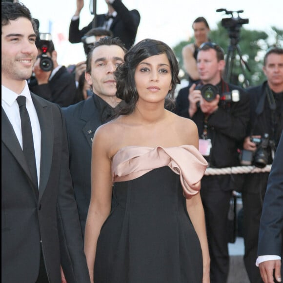 Tahar Rahim et Leïla Bekhti - Montée des marches du film "Le Prophète" lors du 62e Festival de Cannes