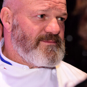 Le chef Philippe Etchebest lors du dîner de gala des Grands Chefs du monde à l'Abbaye Collonges - Paul Bocuse à Collonges-au-Mont-d'Or, Lyon, France, le 29 janvier 2019. © Romain Doucelin/Bestimage 