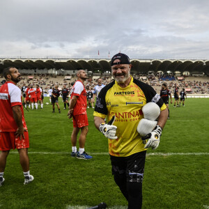 Philippe Etchebest - Deuxième édition du match des Légendes "La revanche" au stade Chaban-Delmas à Bordeaux le 13 septembre 2021. © Thierry Breton/Panoramic/Bestimage 