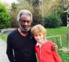 Joalukas Noah et son grand-père paternel, l'ancien footballeur camerounais Zacharie Noah.