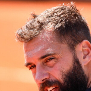 Benoît Paire en double lors des internationaux de tennis Open ATP 250 Emilia Romagna 2021 à Parme, Italie, le 27 mai 2021.