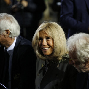 Brigitte Macron - Match de football caritatif entre le Variétés Club de France contre l'équipe de France des Parlementaires au profit de la Fondation Hôpitaux de Paris-Hôpitaux de France présidée par Brigitte Macron au stade Emile Anthoine le 23 septembre 2021. © Marc Ausset-Lacroix/Bestimage 