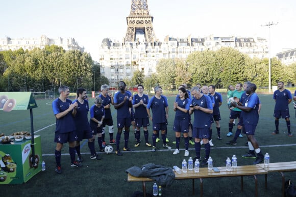 Match de football caritatif entre le Variétés Club de France contre l'équipe de France des Parlementaires au profit de la Fondation des Hôpitaux de Paris. © Marc Ausset-Lacroix/Bestimage 