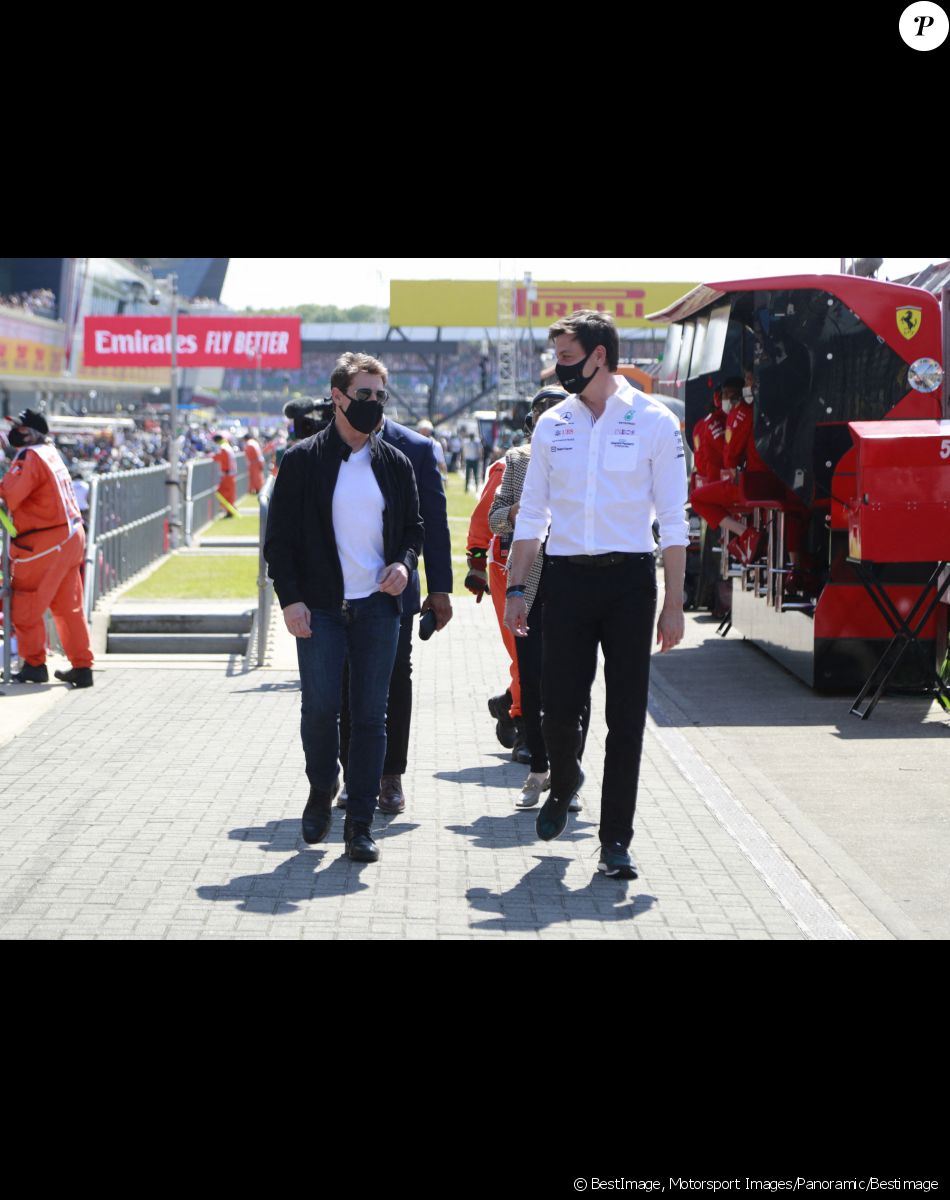 Célébrités au Grand Prix de Formule 1 de Silverstone au Royaume Uni le 18 juillet 20121. © Motorsport Images/Panoramic/Bestimage