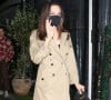 Exclusif - Angelina Jolie, 46 ans, et The Weeknd, 31 ans, ont quitté séparément le restaurant "Giorgio Baldi" à Santa Monica, après y avoir dîné, le 30 juin 2021.