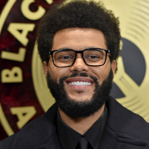 The Weeknd au photocall des "Black Music Action Coalition Hosts Music In Action Awards Ceremony" à Los Angeles, le 23 septembre 2021.