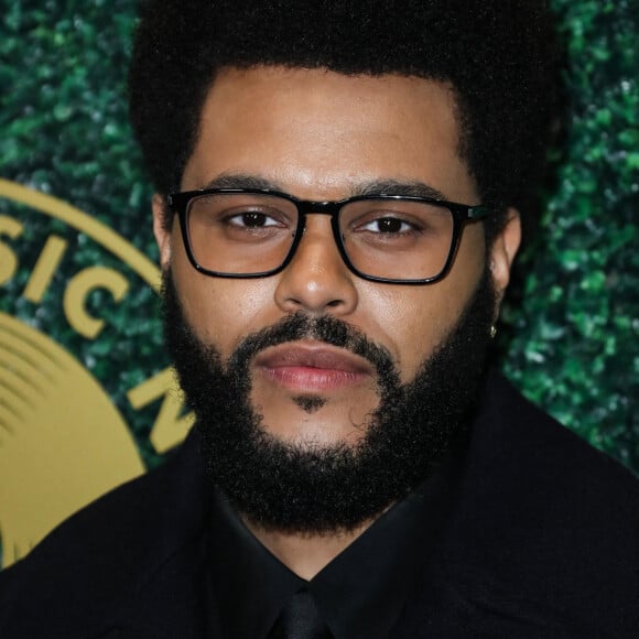 The Weeknd a reçu un prix lors de la 1ère édition de la cérémonie " Black Music Action Coalition's Music in Action Awards " à l'hôtel 1 West Hollywood à Los Angeles, le 23 septembre 2021.