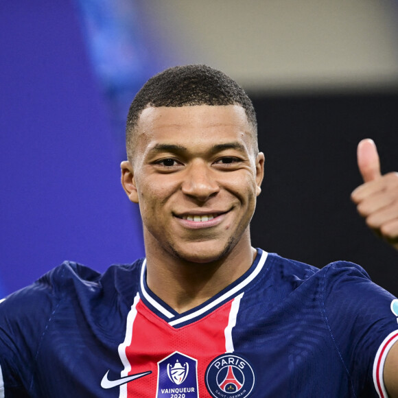 Kylian Mbappe (PSG) - Victoire du Paris Saint Germain 2 à 0 face à Monaco en finale de Coupe de France au Stade de France à Saint-Denis. © JB Autissier / Panoramic / Bestimage 