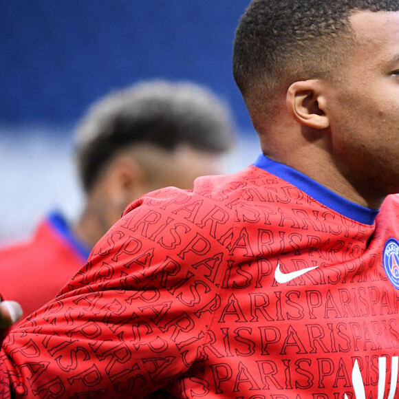 KYLIAN MBAPPE (PSG) - Match de football en ligue 1 Uber Eats : le Paris Saint Germain (PSG) bat Reims 4 à 0 au parc des Princes à Paris le 16 mai 2021. © Anthony Bibard/FEP/Panoramic / Bestimage 