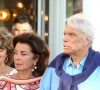 Bernard Tapie et sa femme Dominique sont allés diner au restaurant "Le Girelier" à Saint-Tropez. Le 15 juillet 2020.