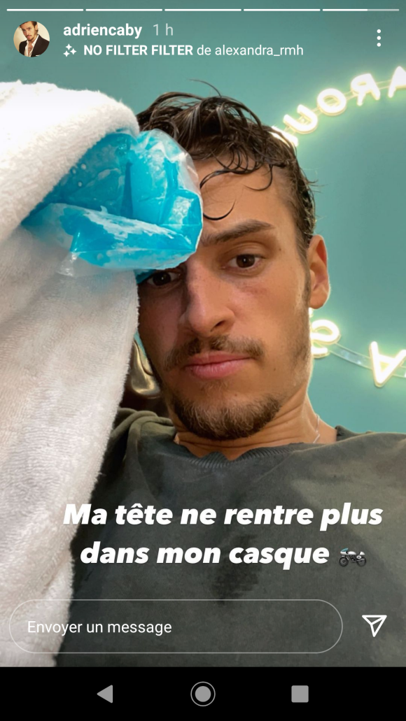 Adrien Caby blessé par sa partenaire de "Danse avec les stars 2021", le 27 septembre