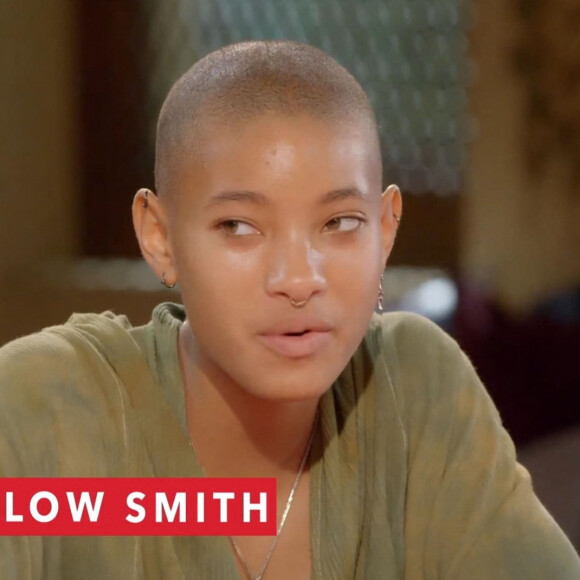 Willow Smith dans l'émission "Red Table Talk". Los Angeles. Le 29 avril 2020.