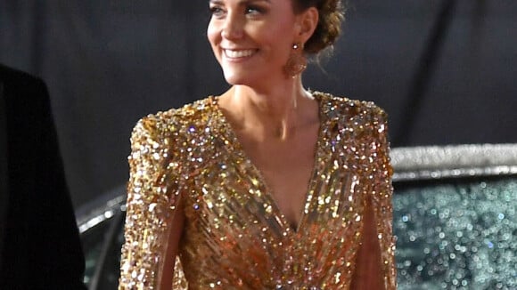 Kate Middleton en robe brillante et transparente : apparition époustouflante face à James Bond