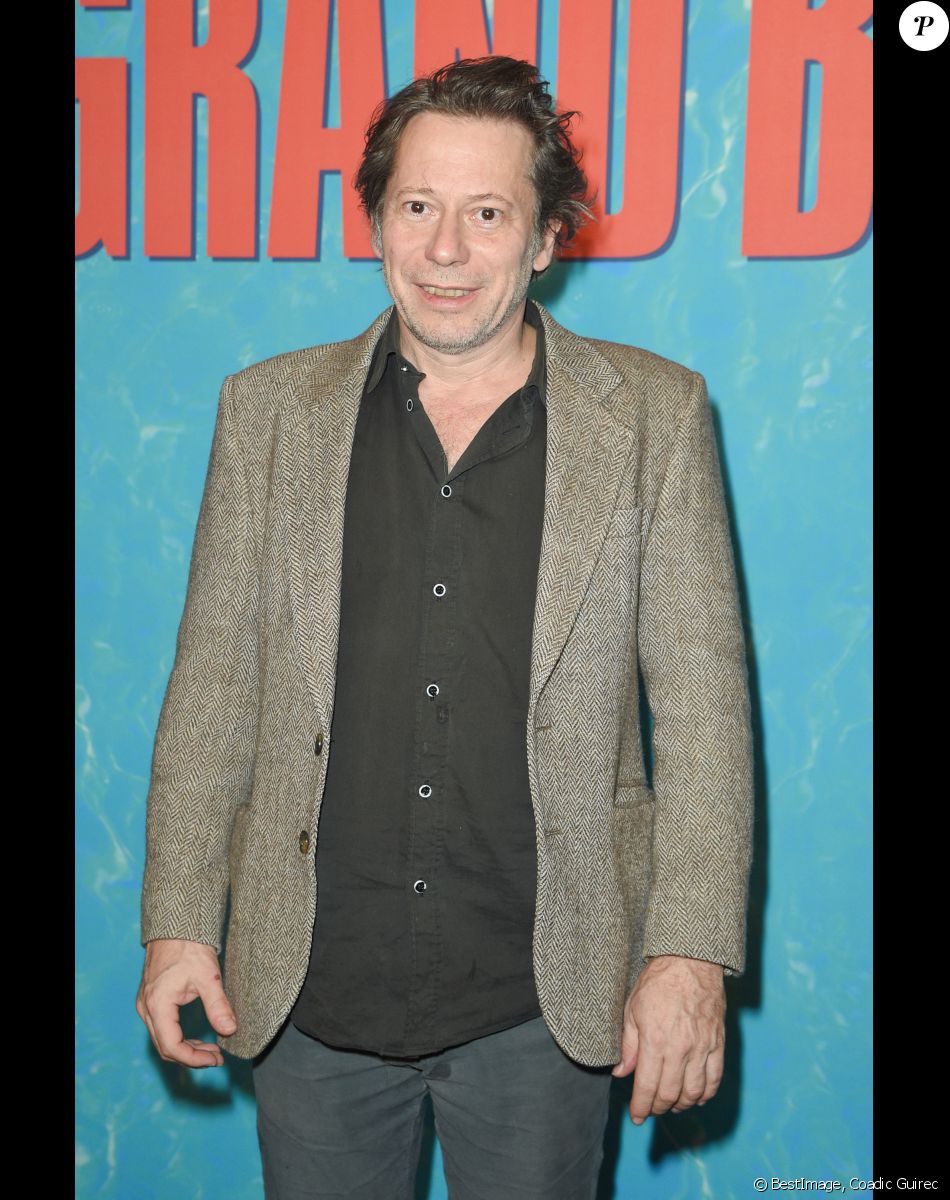 Mathieu Amalric - Avant-première du film "Le Grand Bain" au cinéma Le grand Rex à Paris, le 14 octobre 2018. © Coadic Guirec/Bestimage