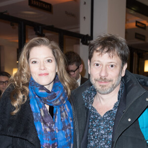 Mathieu Amalric et sa compagne Barbara Hannigan - 43e cérémonie des César à la salle Pleyel à Paris, le 2 mars 2018. © Dominique Jacovides - Olivier Borde / Bestimage