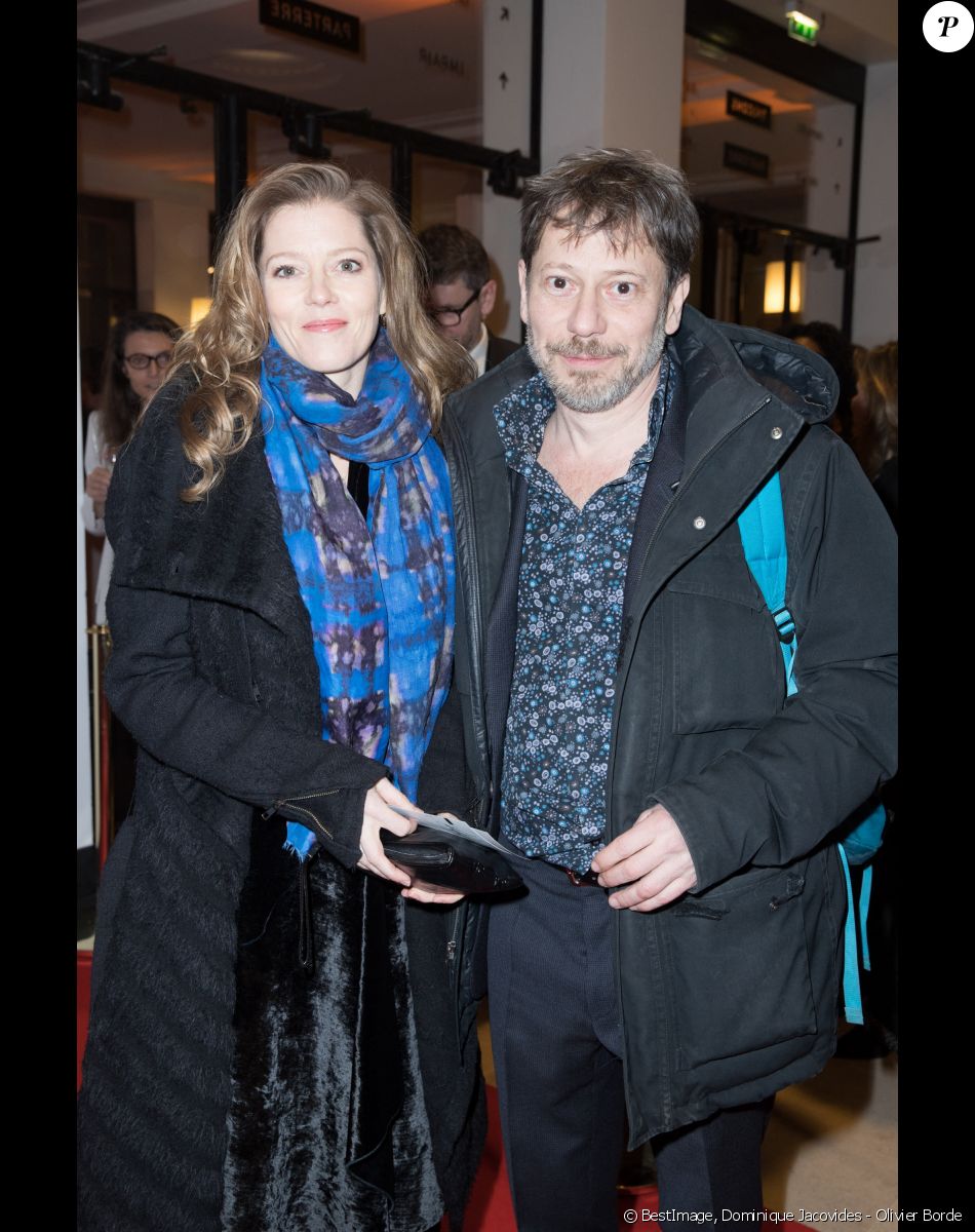 Mathieu Amalric et sa compagne Barbara Hannigan - 43e cérémonie des César à la salle Pleyel à Paris, le 2 mars 2018. © Dominique Jacovides - Olivier Borde / Bestimage