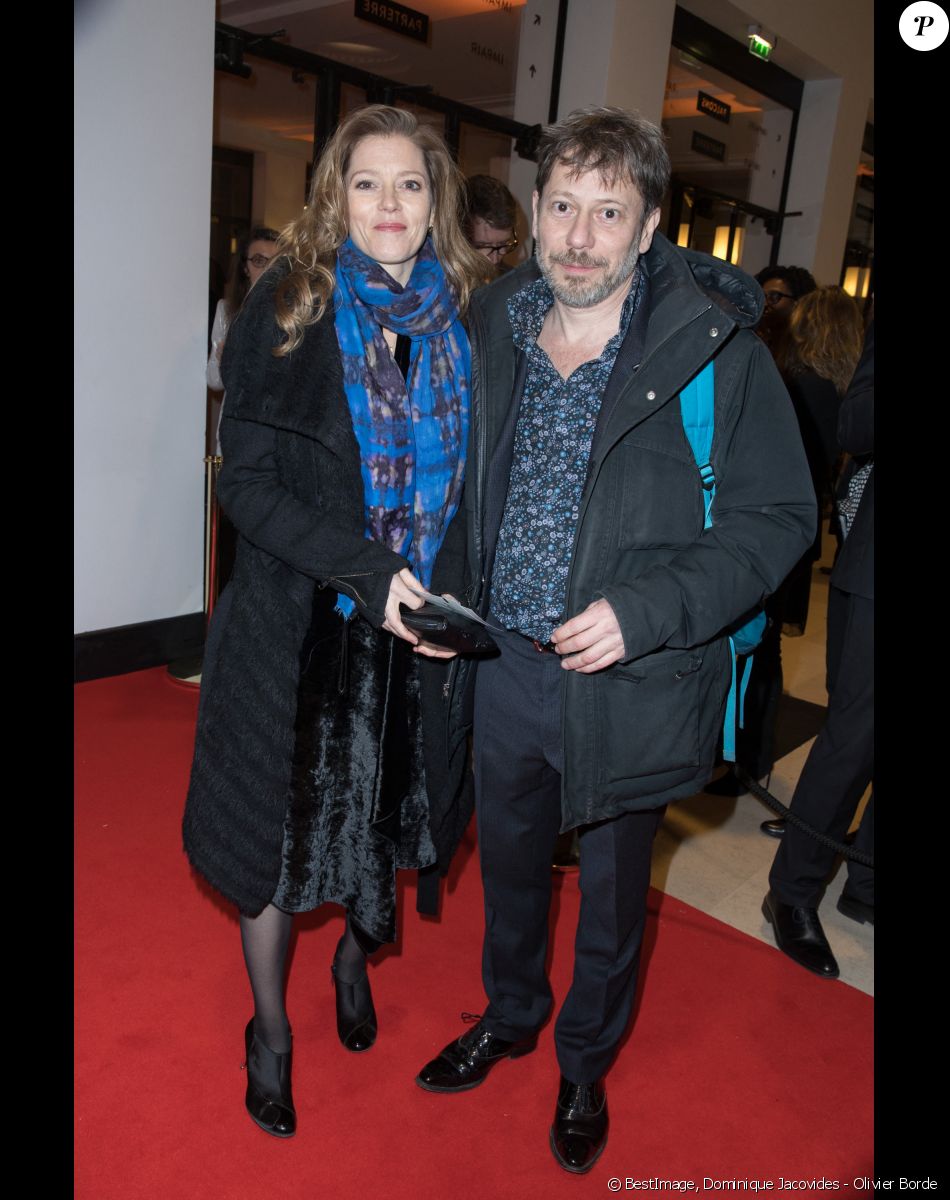 Mathieu Amalric et sa compagne Barbara Hannigan - 43e cérémonie des César à la salle Pleyel à Paris. © Dominique Jacovides - Olivier Borde / Bestimage