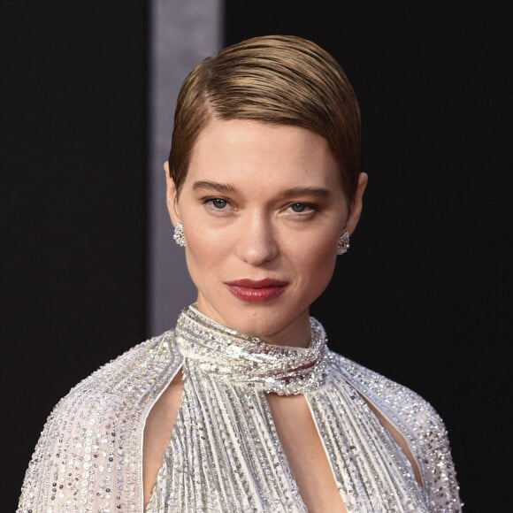 Léa Seydoux lors de l'avant-première mondiale du film "James Bond - Mourir peut attendre (No Time to Die)" au Royal Albert Hall à Londres le 28 septembre 2021.