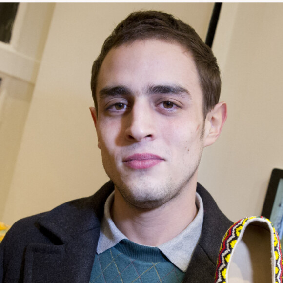 Exclusif - Benjamin Siksou - Inauguration de la première boutique "TWINS FOR PEACE" rue Vieille du Temple à Paris. Le 7 février 2013.