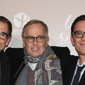 Matthieu Delaporte, Fabrice Luchini et Alexandre de La Patellière - Avant-première du film "Le Meilleur reste à venir" au cinéma Le Grand Rex à Paris, le 2 décembre 2019. © Coadic Guirec/Bestimage