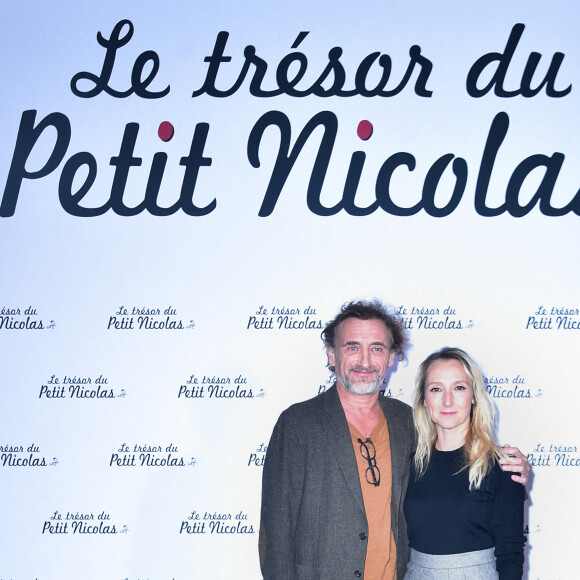 Jean-Paul Rouve et Audrey Lamy - Avant première du film "Le trésor du Petit Nicolas" au Grand Rex à Paris le 03 octobre 2021