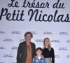 Jean-Paul Rouve, Audrey Lamy et Ilan Debrabant - Avant première du film "Le trésor du Petit Nicolas" au Grand Rex à Paris le 03 octobre 2021