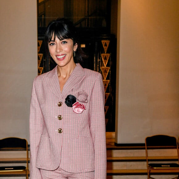 Nolwenn Leroy au front row du défilé de mode Lanvin lors de la la Fashion Week printemps/été 2022 à Paris, France, le 3 octobre 2021. © Veeren Ramsamy-Christiophe Clovis/Bestimage