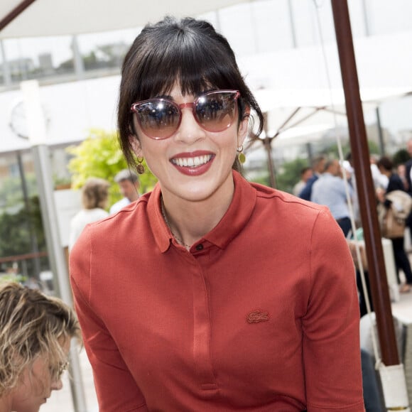 Nolwenn Leroy dans les tribunes lors des internationaux de tennis de Roland Garros à Paris, France, le 4 juin 2019. © Jean-Baptiste Autissier/Panoramic/Bestimage