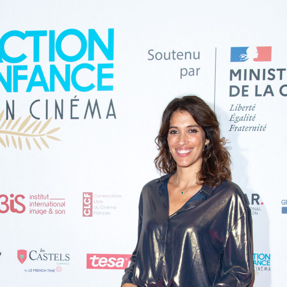 Laurie Cholewa - Soirée de gala "Action Enfance fait son cinéma" au Grand Rex à Paris, le 20 septembre 2021. © Pierre Perusseau/Bestimage