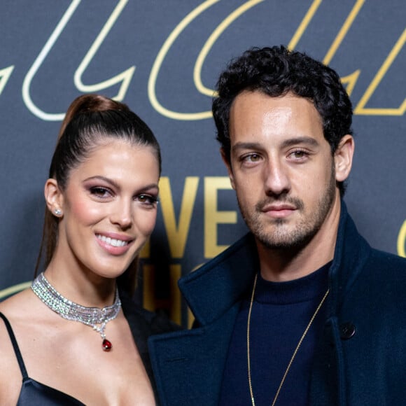 Iris Mittenaere, Diego El Glaoui - Photocall du défilé Etam Live Show 2021 à l'Opéra Garnier à Paris le 4 octobre 2021. © Tiziano Da Silva / Bestimage 