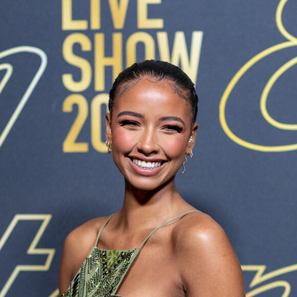 Flora Coquerel - Photocall du défilé Etam Live Show 2021 à l'Opéra Garnier à Paris le 4 octobre 2021. © Tiziano Da Silva / Bestimage 