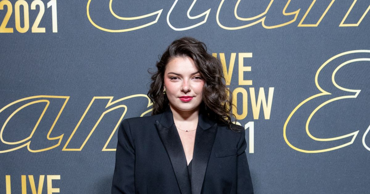 Clara Marz - Photocall du défilé Etam Live Show 2021 à l'Opéra Garnier