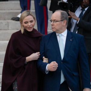 Exclusif - Le prince Souverain Albert II de Monaco et sa femme la princesse Charlene à Monaco. © Olivier Huitel PRM / Bestimage 