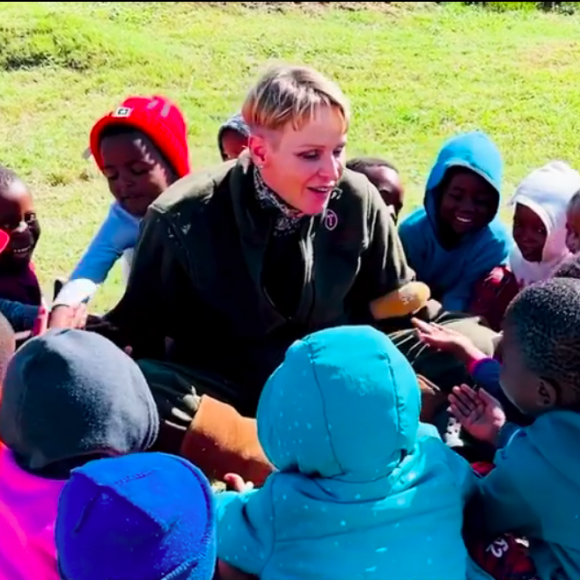 La princesse Charlene de Monaco en mission en Afrique du Sud, son pays d'origine, sur Instagram.