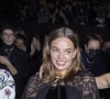 Charlotte Casiraghi, Kristine Froseth et Lily-Rose Depp au front row du défilé de mode Chanel lors de la Fashion Week printemps/été 2022 à Paris, France, le 5 octobre 2021. © Olivier Borde/Bestimage