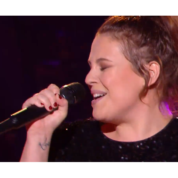 Ana Ka (équipe de Florent Pagny) face à Will (équipe de Zazie) lors des cross-battles de "The Voice All Stars" - TF1