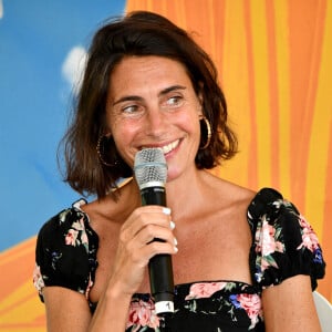 Alessandra Sublet - Festival du Livre de Nice, sous la présidence d'honneur de J. Julliard, historien, essayiste et journaliste à Nice. © Bruno Bebert/Bestimage