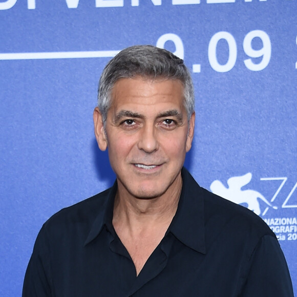 George Clooney au photocall de "Suburbicon" lors du 74ème Festival International du Film de Venise (Mostra), le 2 septembre 2017. 