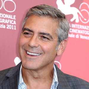 George Clooney durant le photocall du film "The Ides of March" à la 68eme édition Festival International de Venise, le 31 août 2011 ©SGP id 59241