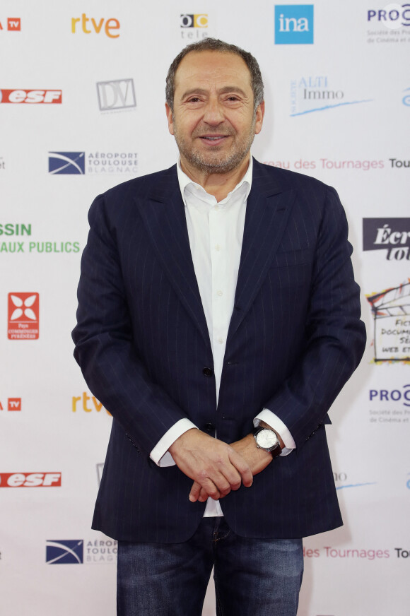 Patrick Timsit président du jury pose lors du 22ème Festival des créations Télévisuelles de Luchon le 6 février 2020. © Patrick Bernard / Bestimage