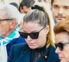 Dominique Tapie, Sophie Tapie - Les marseillais et la famille accompagnent Bernard Tapie jusqu'à la Cathédrale La Major à Marseille. © Santini / Jacovides / Bestimage 