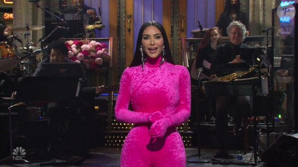Kim Kardashian dans l'émission "Saturday Night Live"