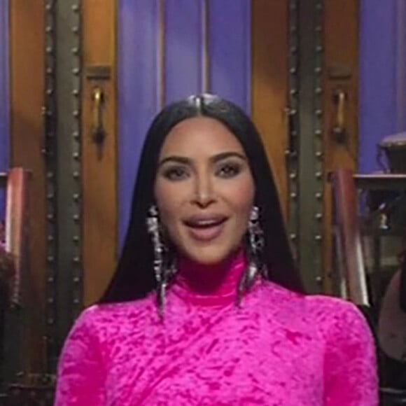 Kim Kardashian dans l'émission "Saturday Night Live"