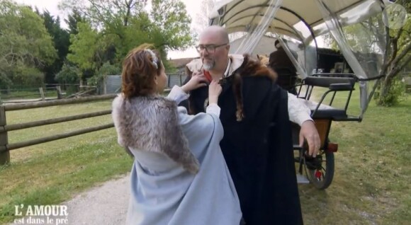 Franck et sa prétendante Anne-Lyse dans "L'amour est dans le pré 2021" du 18 octobre, sur M6