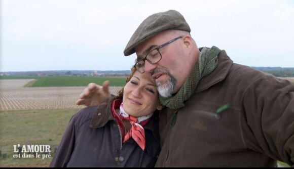Franck et sa prétendante Anne-Lyse dans "L'amour est dans le pré 2021" du 18 octobre, sur M6