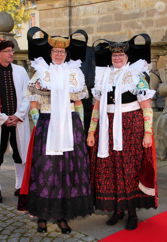 Mariage religieux du prince Alexander zu Schaumburg-Lippe et Mahkameh Navabi à Bückeburg, Allemagne le 9 octobre 2021.